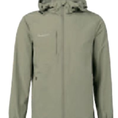 防水透氣輕薄風衣 綠卡其