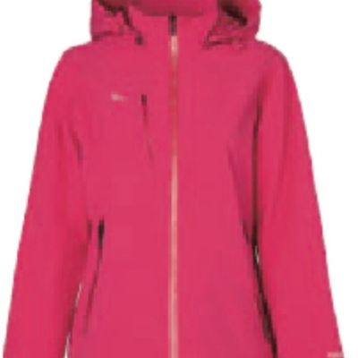 防水透氣刷毛套 桃紅 女版