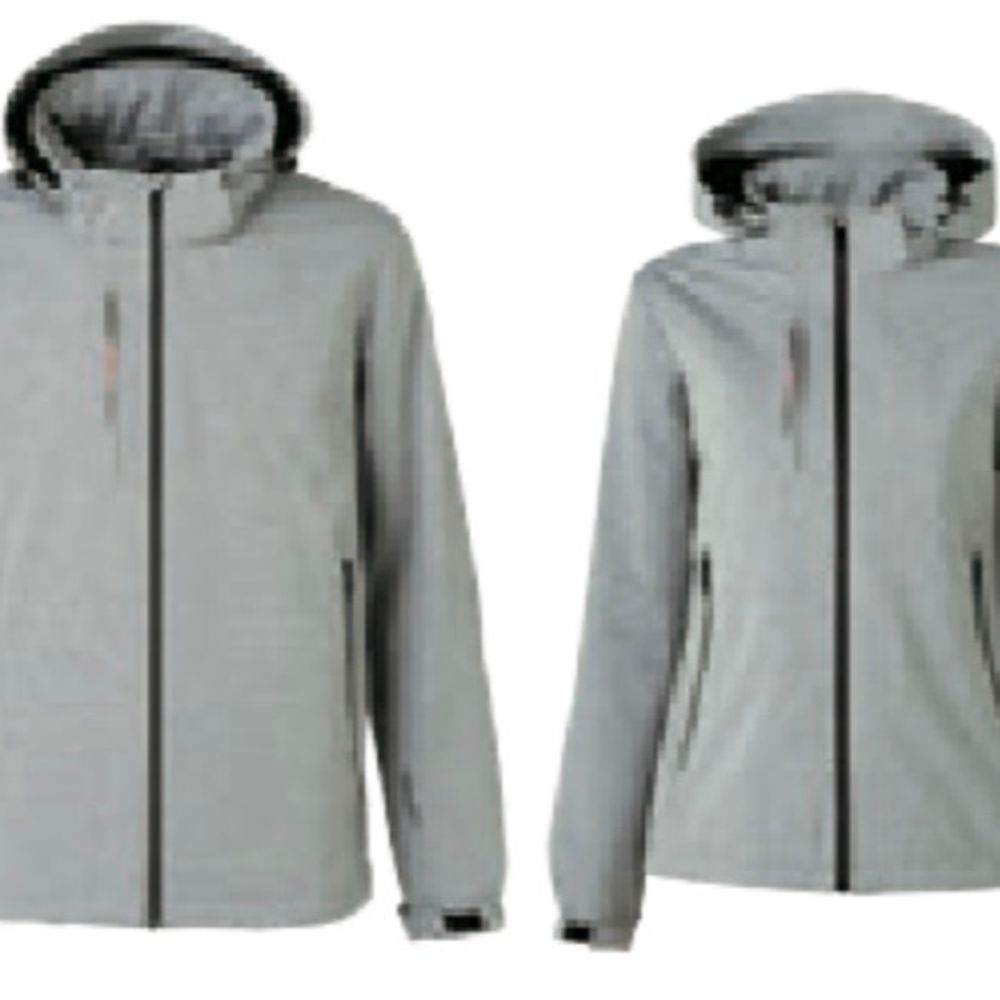 防水透氣鋪棉外套 淺麻灰 男版/女版