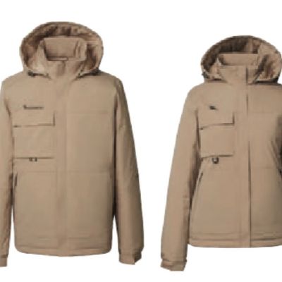 防水透氣鋪棉外套 卡其棕 男版/女版