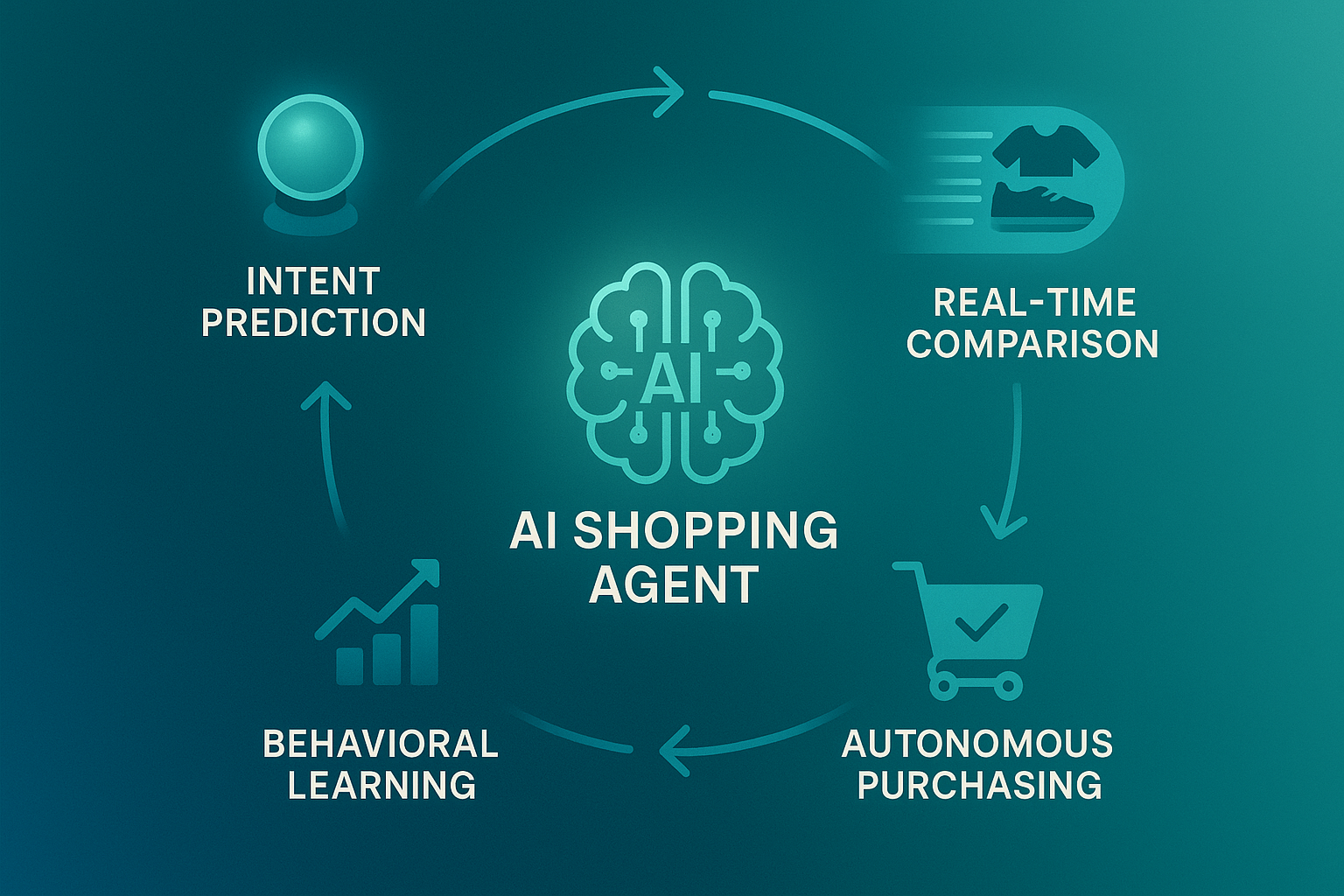 AI shopping agent capabilities