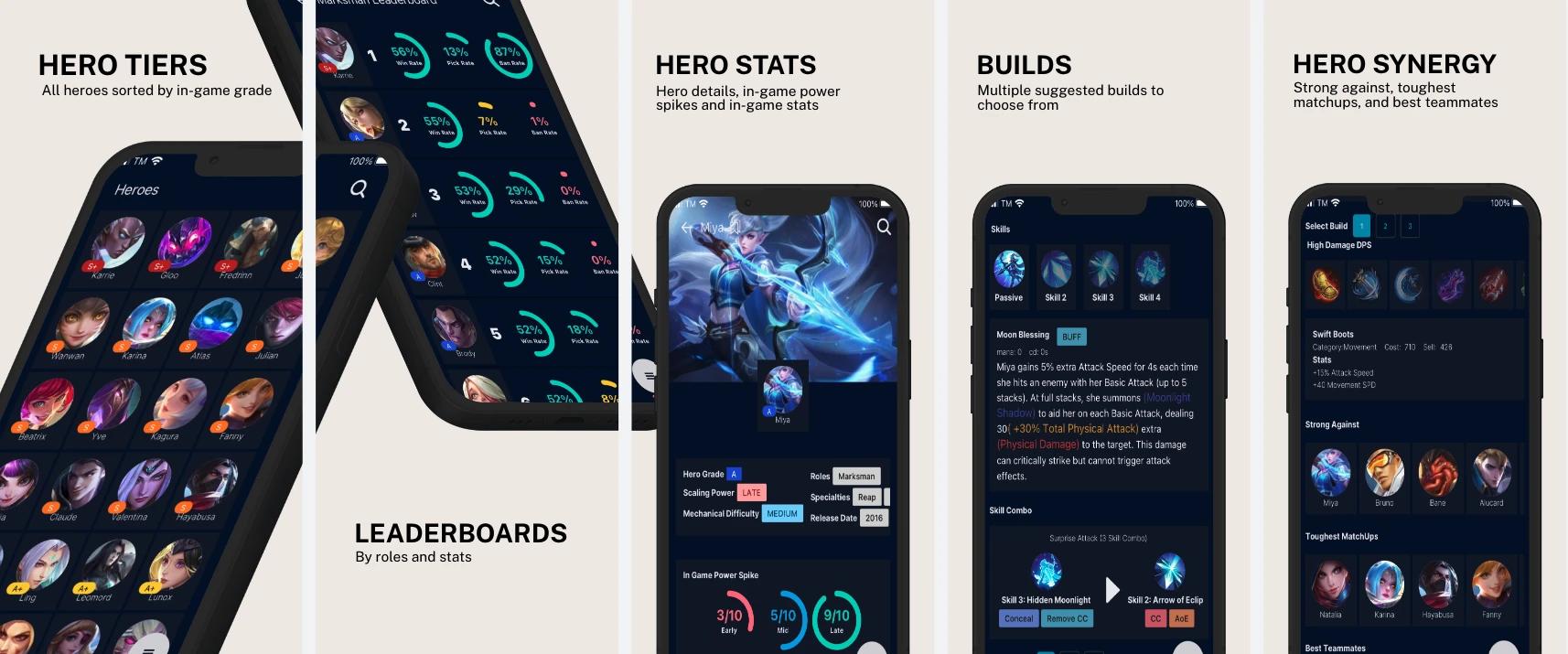 MLBB HERO PROJECT BANNER by Marc Sumilang Website and React Native Freelancer in the Philippines