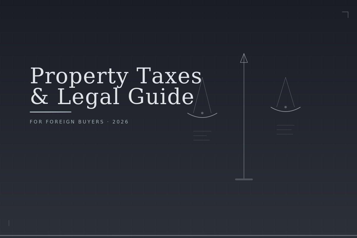 Property Taxes and Legal guide hero