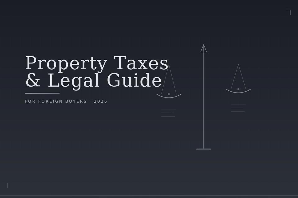 Property Taxes and Legal guide hero