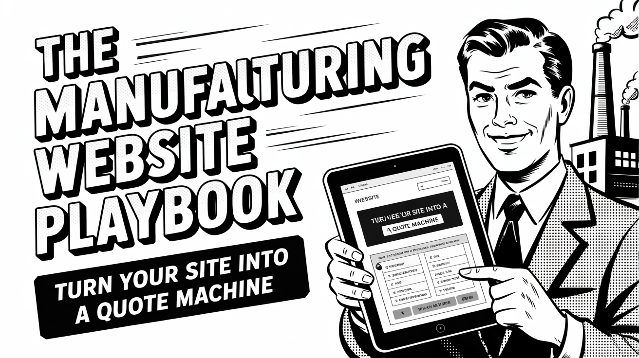 The Manufacturing Website Playbook: Turn Your Site Into a Quote Machine