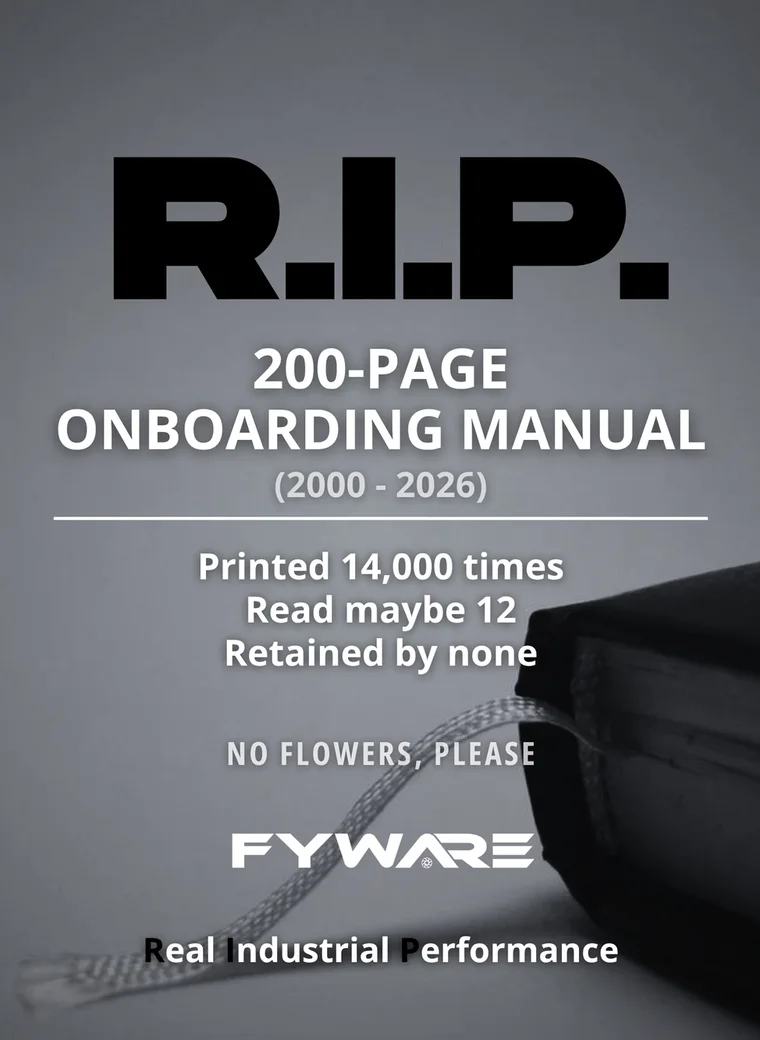 Fyware — Industrial VR training — challenge