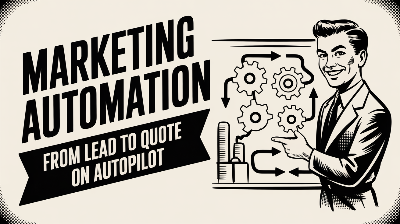 Automatización de Marketing para Fabricantes: De Lead a Cotización en Piloto Automático