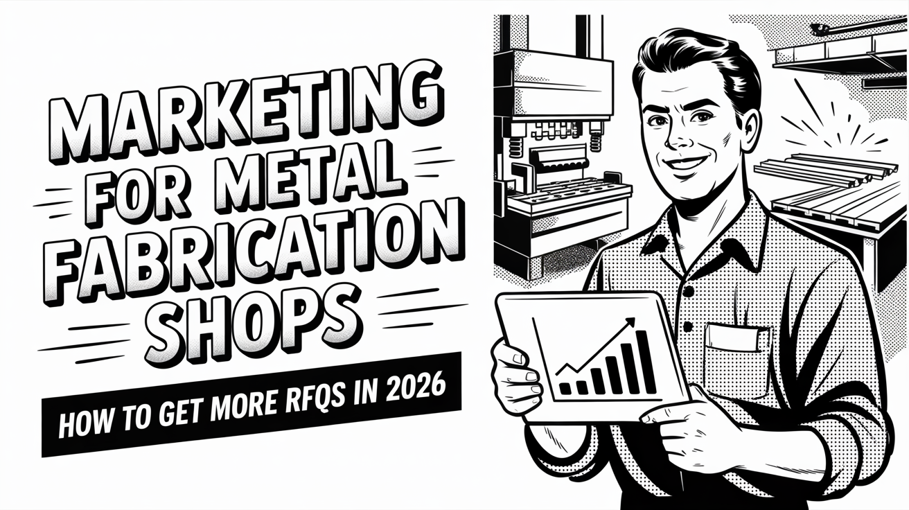 Marketing for Metal Fabrication Shops: How to Get More RFQs in 2026