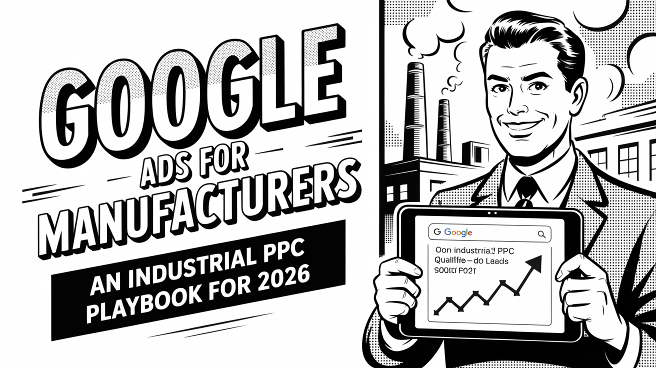 Google Ads for Manufacturers: An Industrial PPC Playbook for 2026