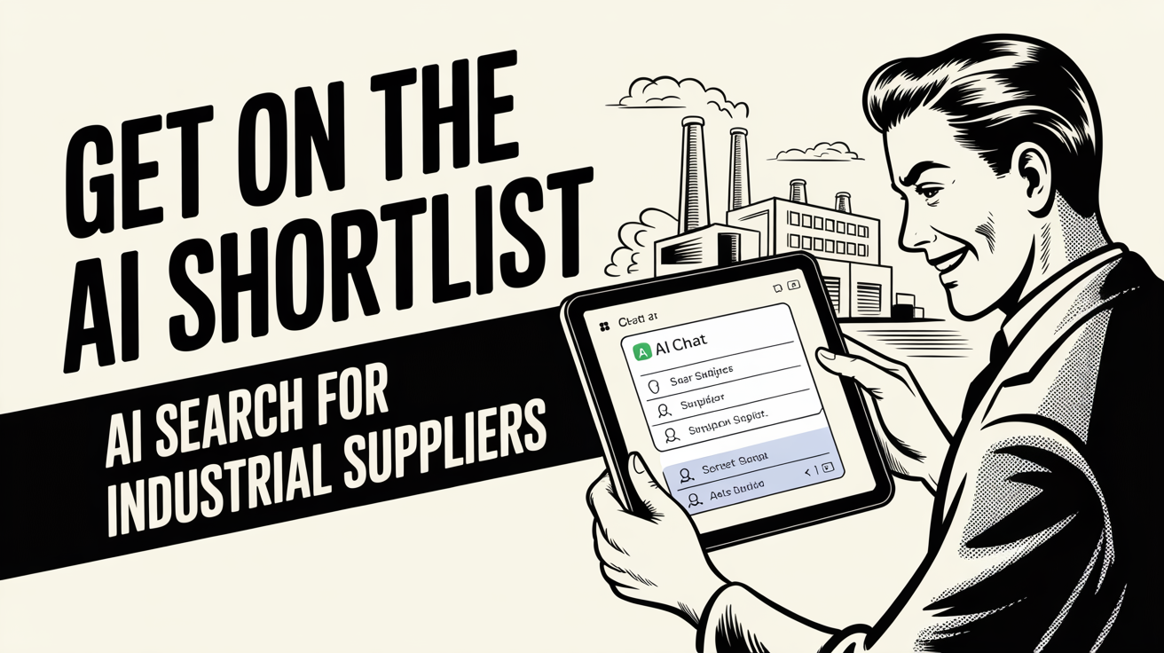 AI Search Optimization for Industrial Suppliers: How to Get on the AI Shortlist
