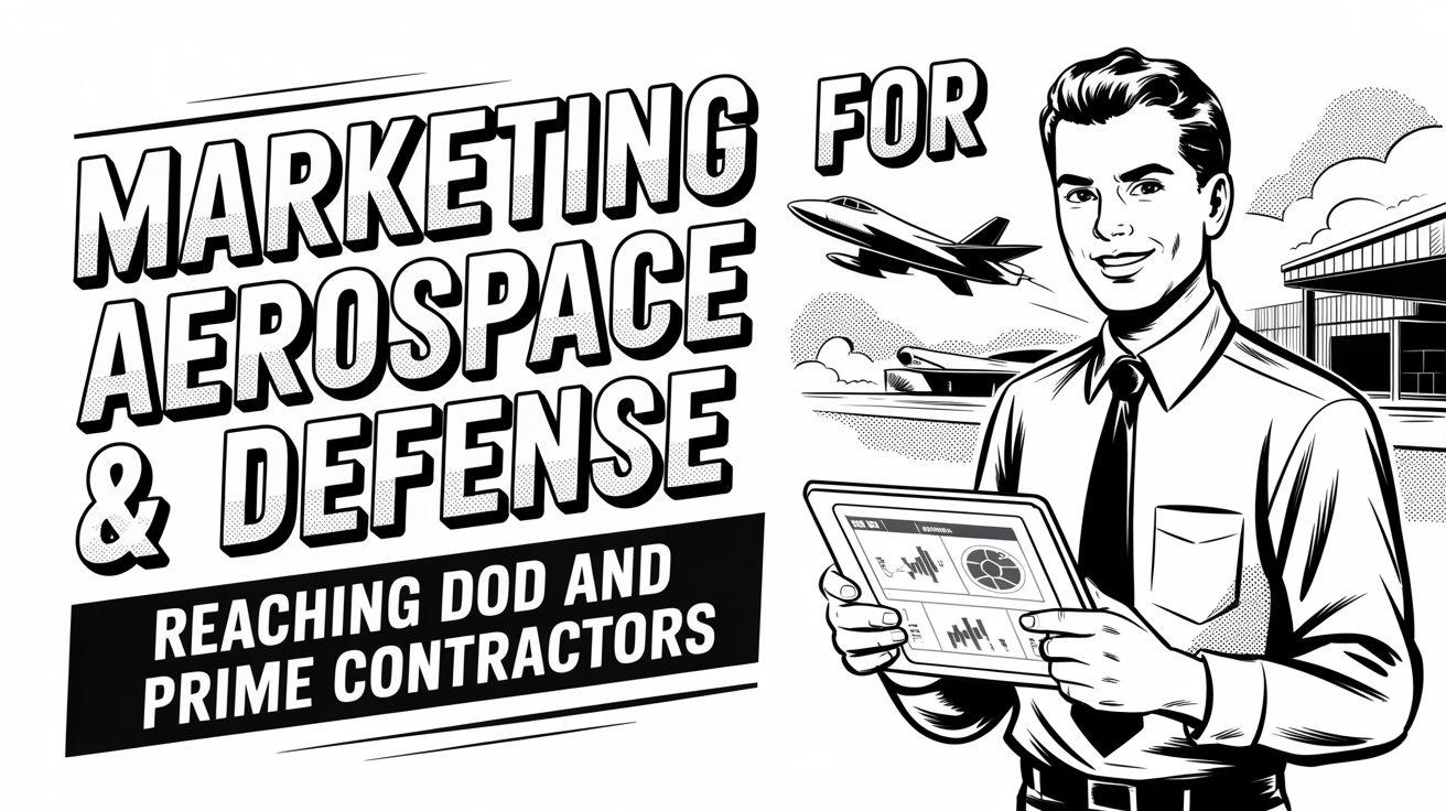 Marketing for Aerospace & Defense Manufacturers: Reaching DoD and Prime Contractors