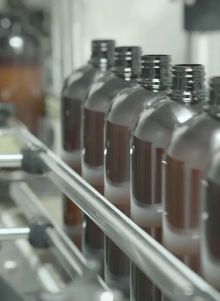 A U.S. contract manufacturer — Nutraceuticals — the work