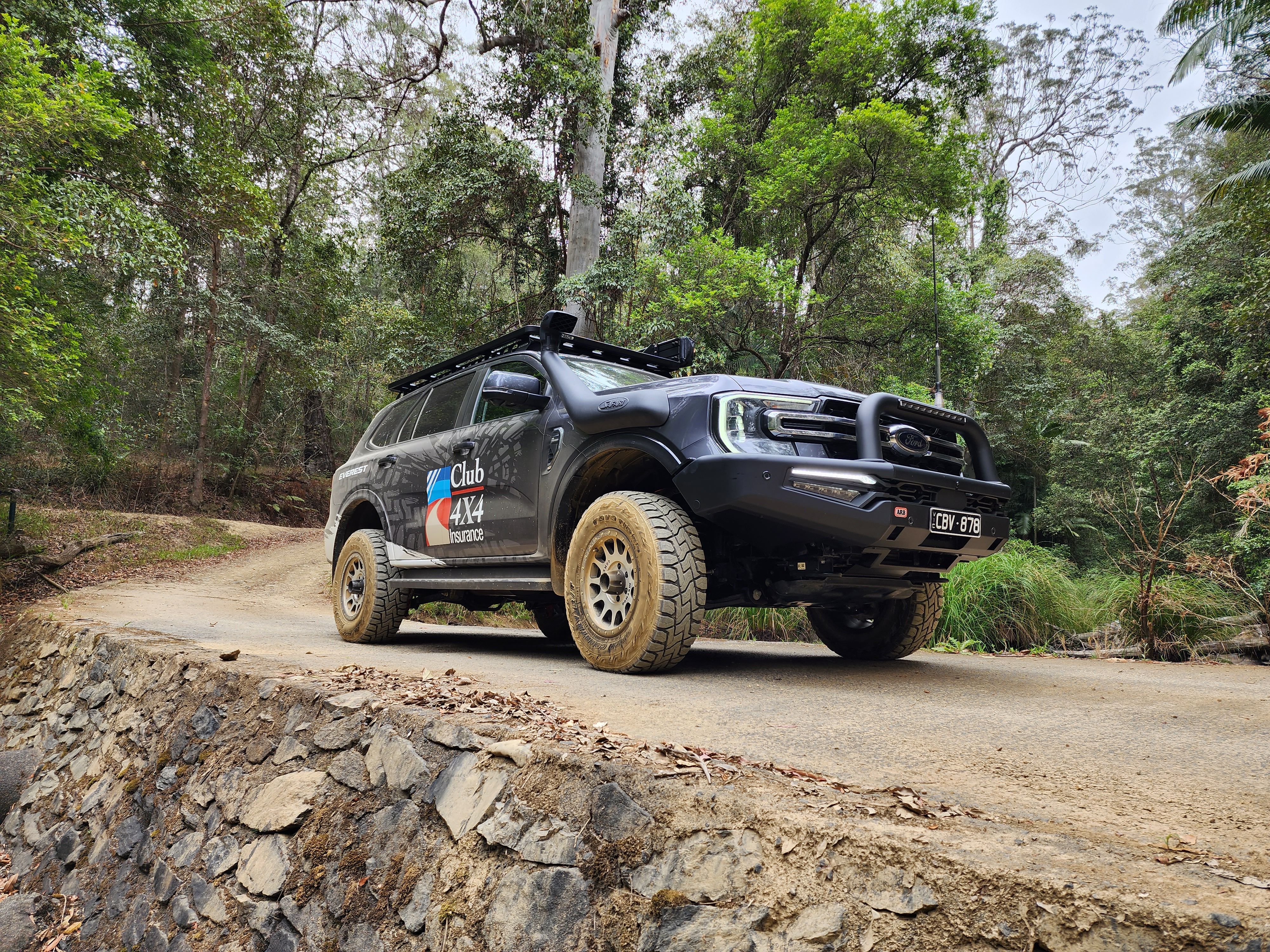 Ford everest deals off road modifications