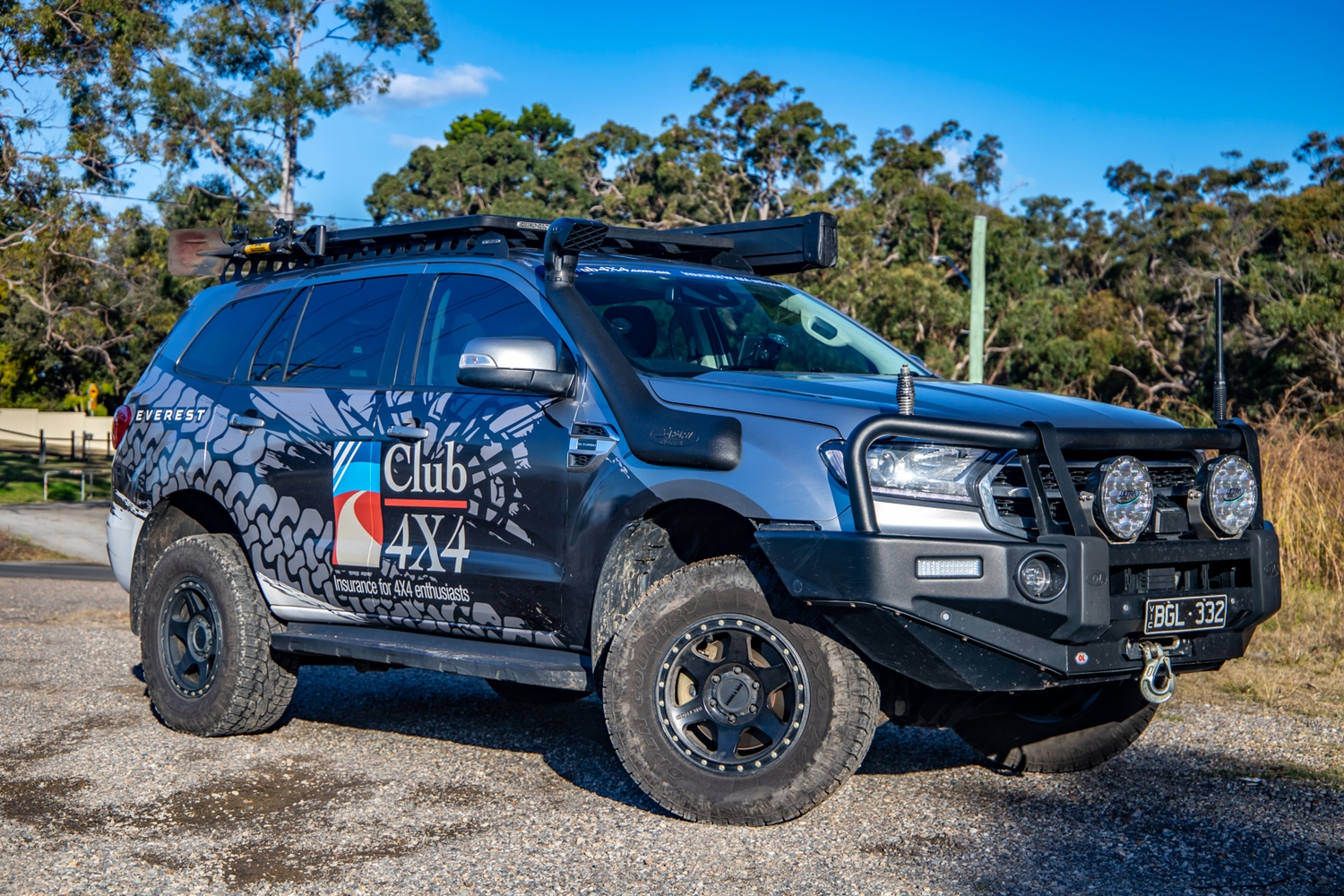 Ford Everest Build final fitout and weigh Club 4x4