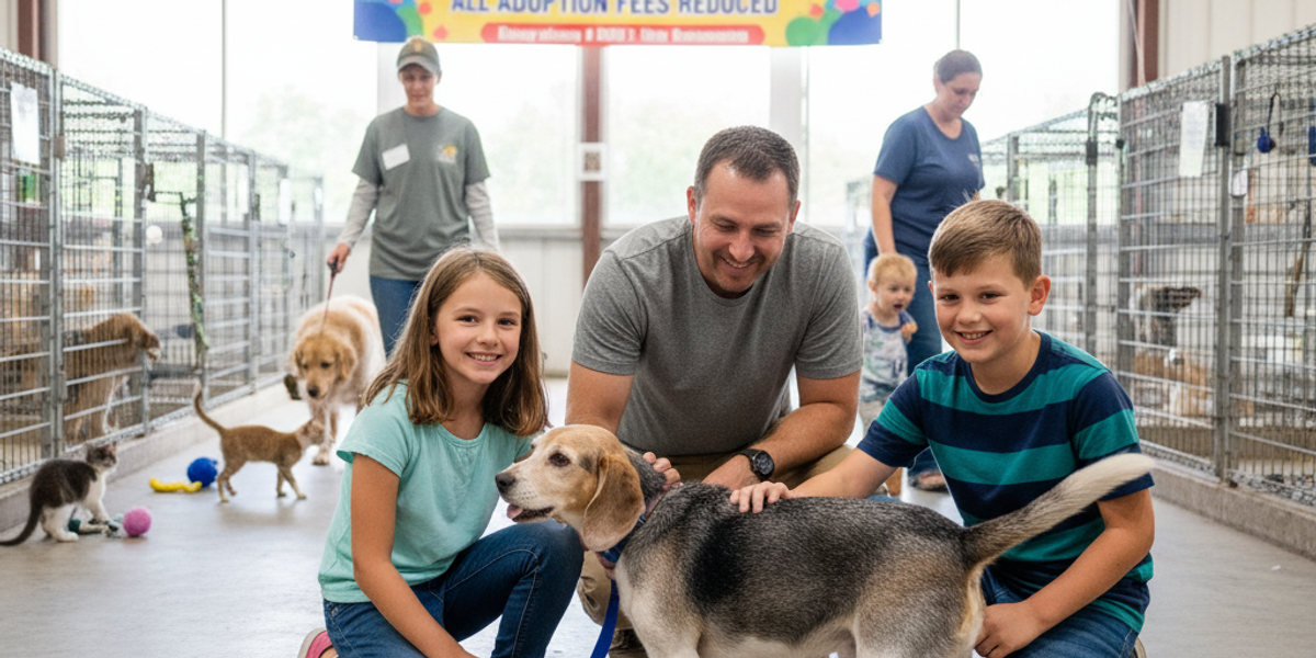 Chipley Animal Shelter Sees Spike in Adoptions Following "Clear the Kennels" Community Event