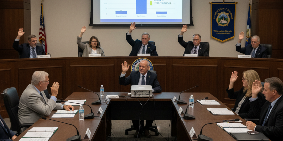 Washington County Commission Approves 2026 Budget, Earmarks Funds for Road Resurfacing Projects