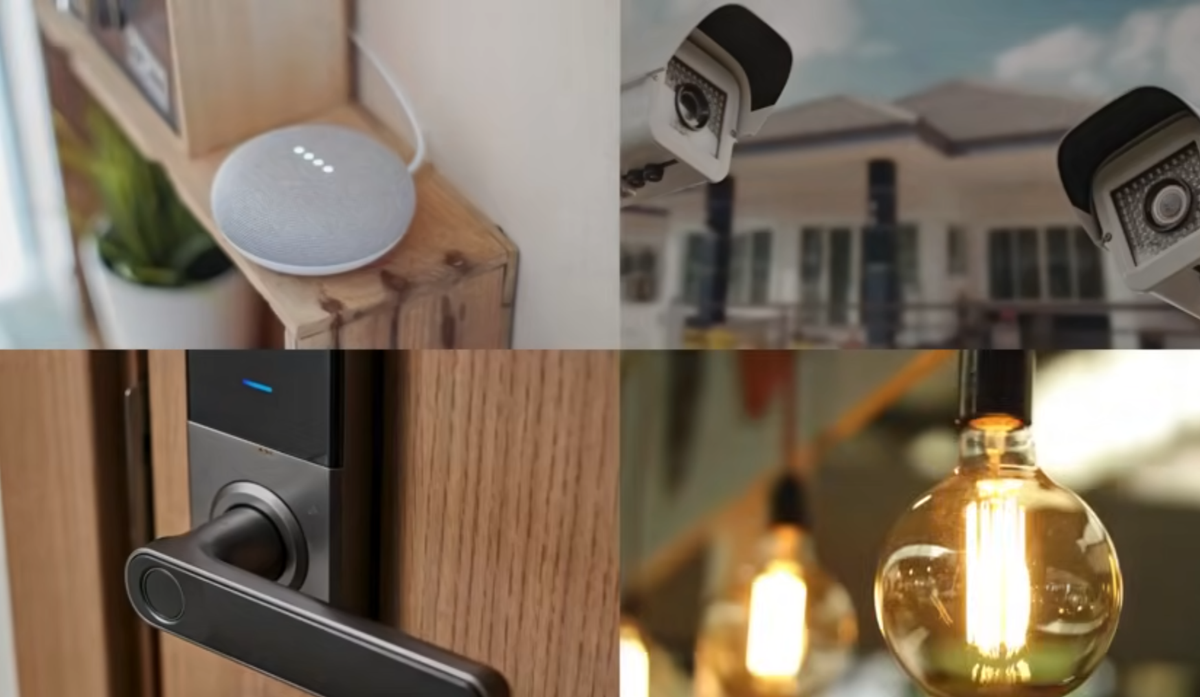 Product application interface used with connected hardware