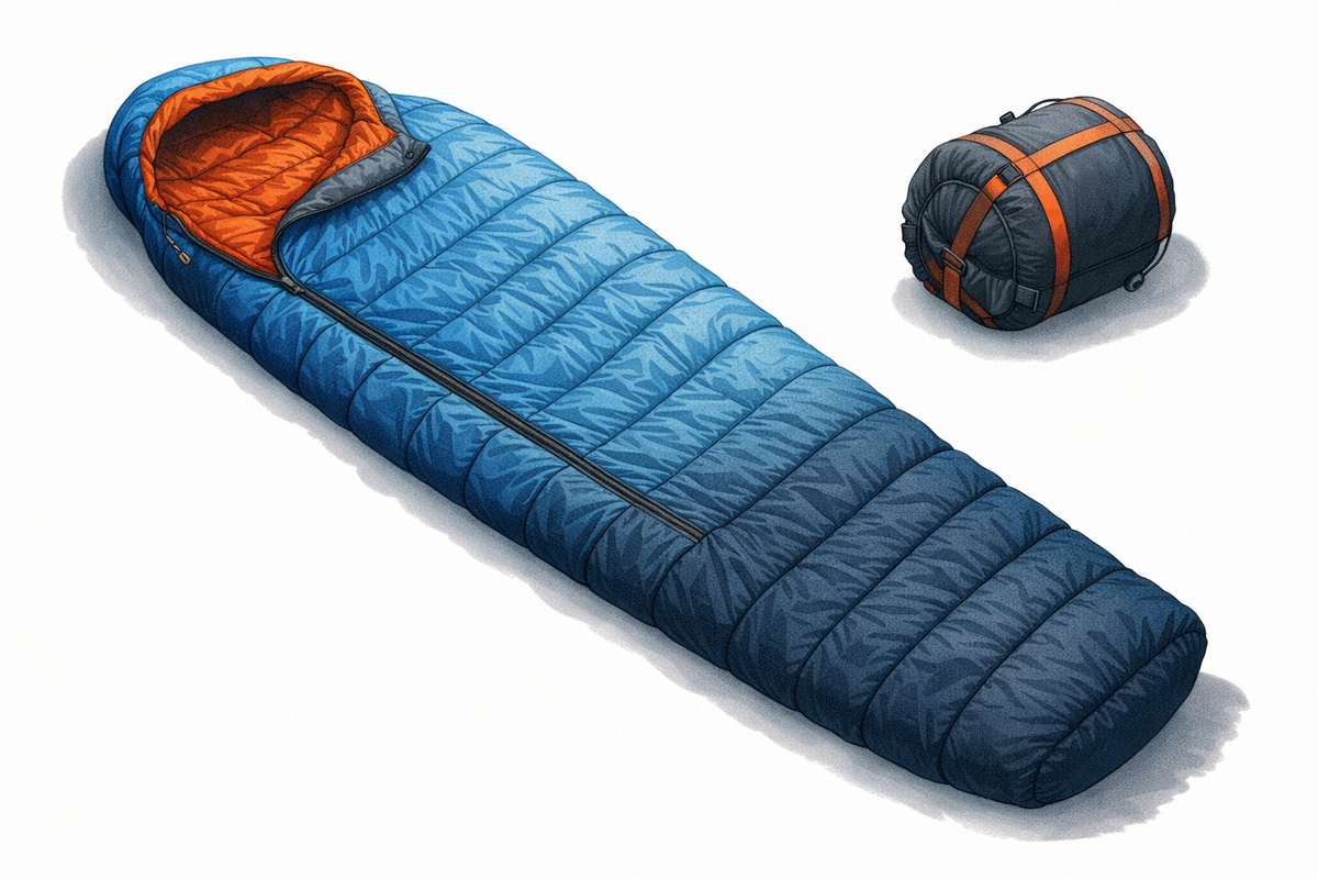 Как выбрать спальный мешок для походов