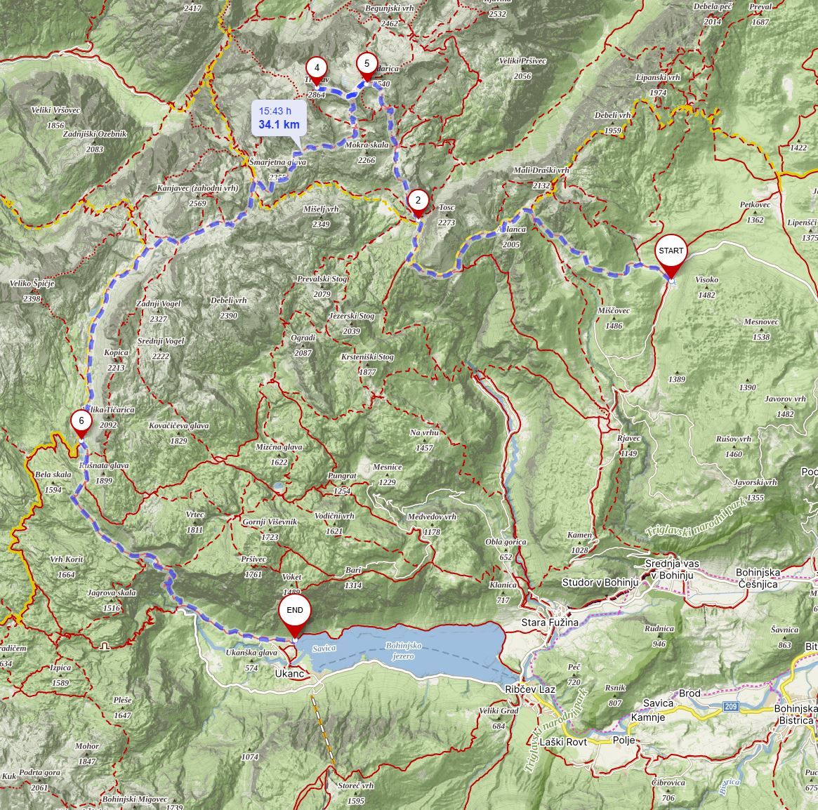Словения - восхождение на Триглав