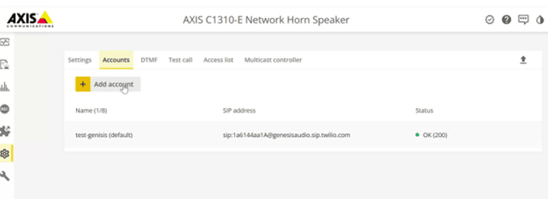 Axis Communications Family Integration Guide