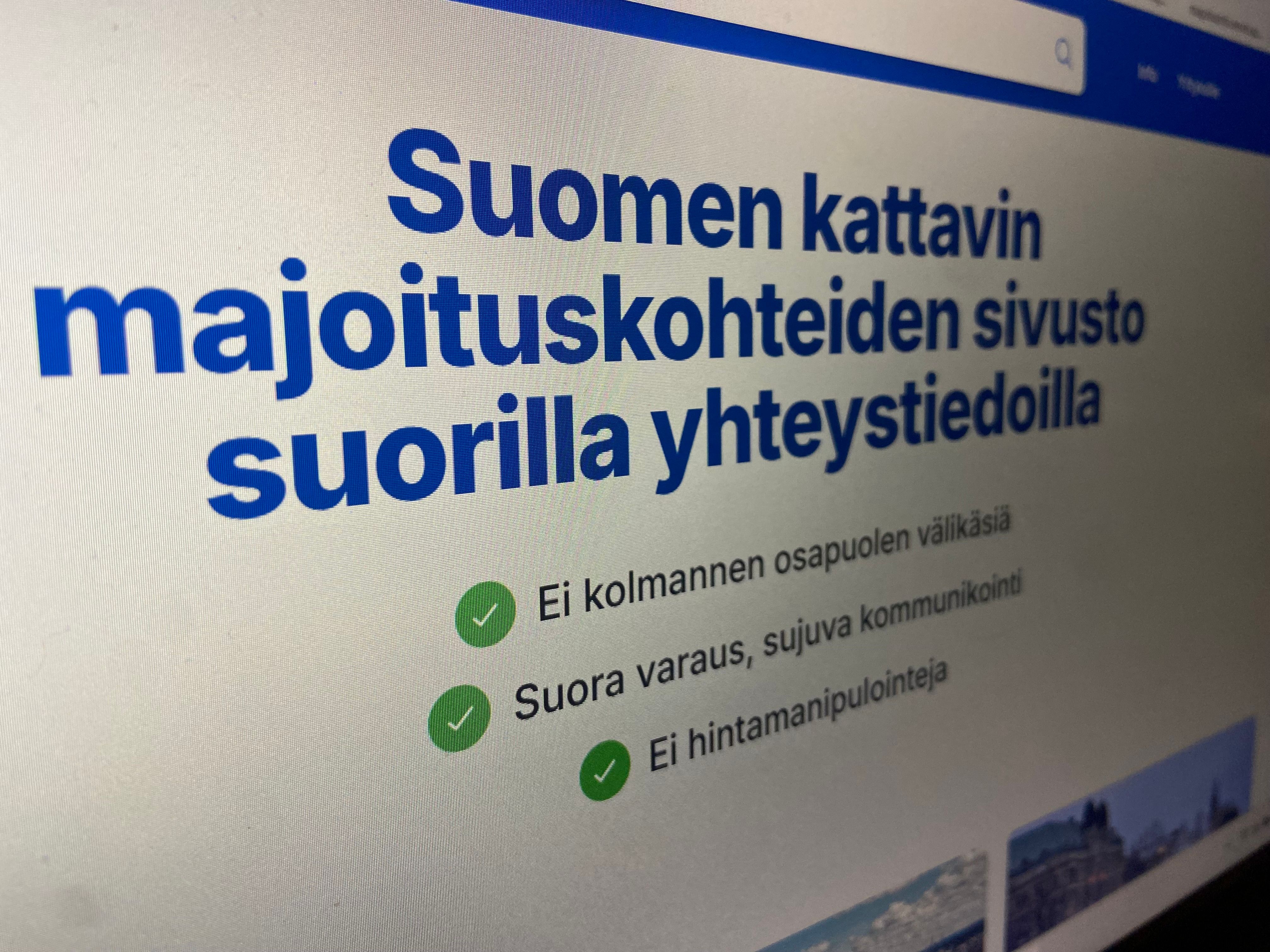 Majoitus.infossa uusia mahdollisuuksia myös yksityiselle majoittajalle