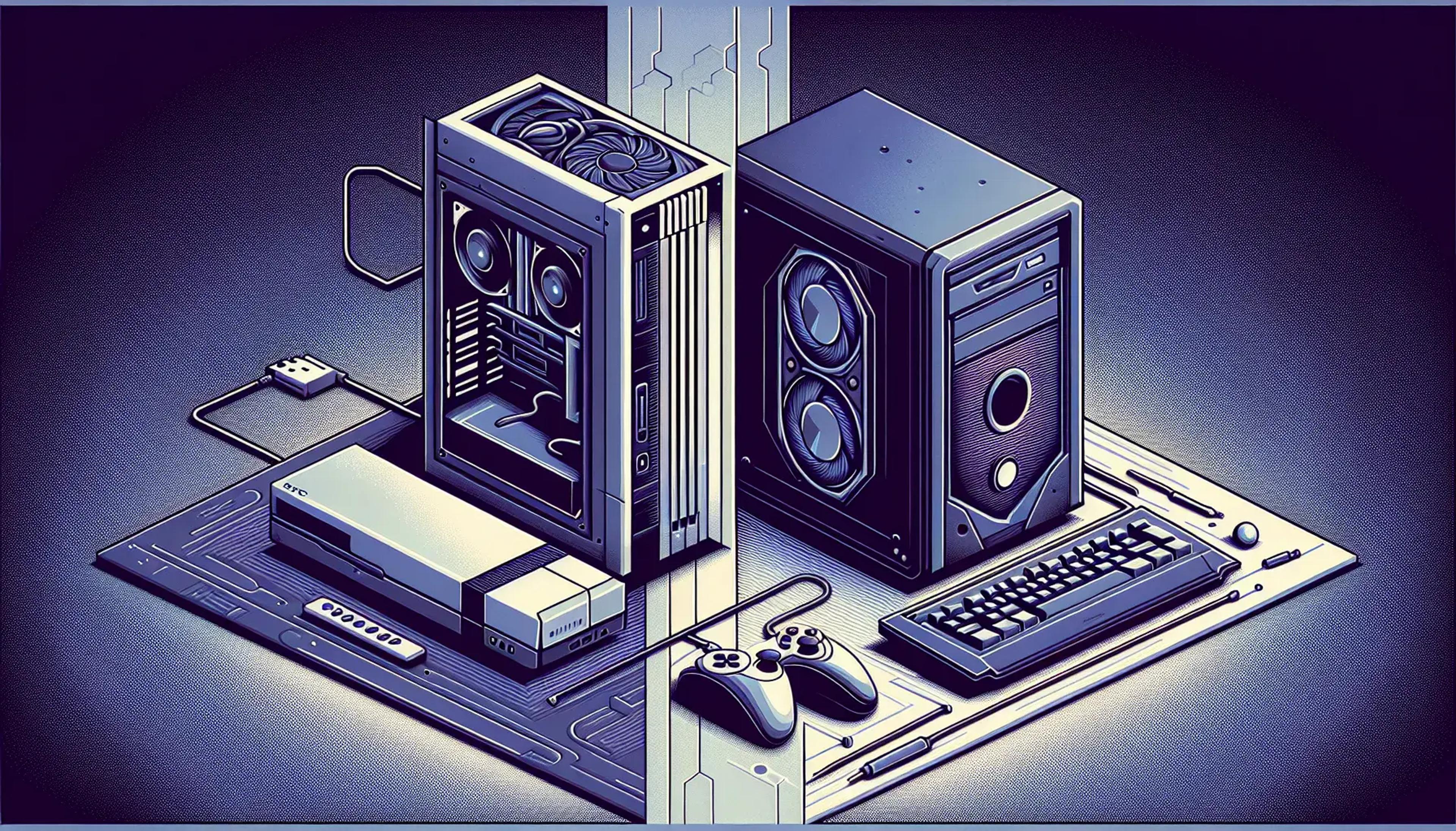 pc vs console gaming differences