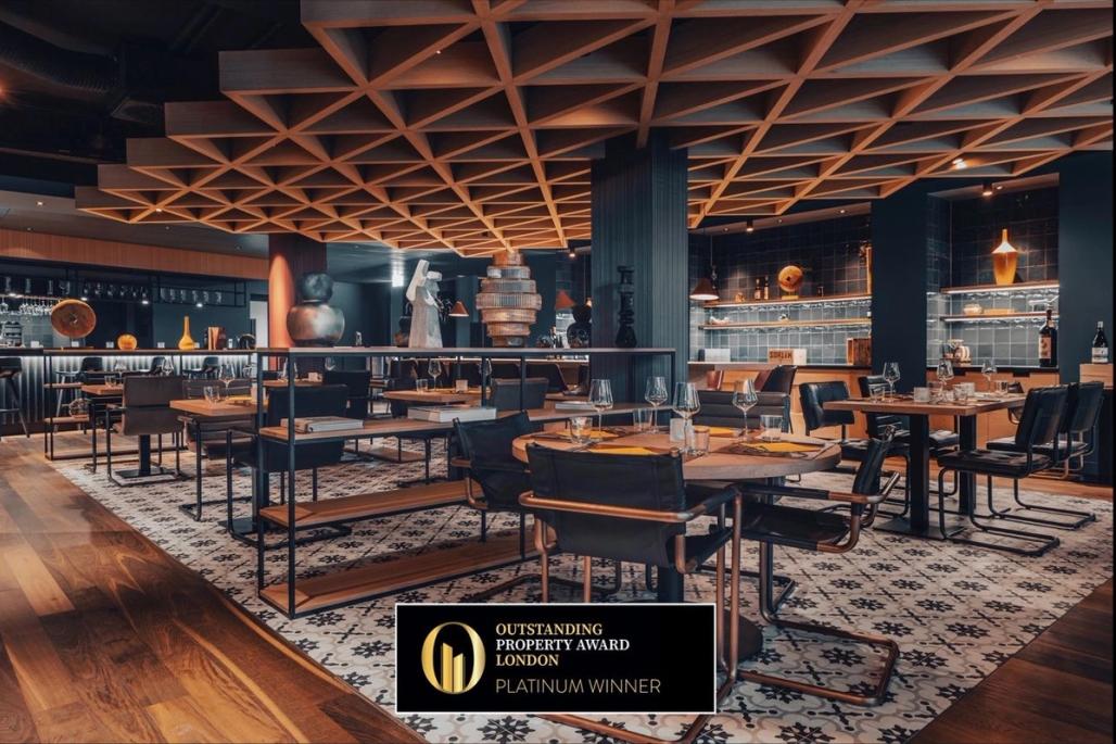 The hey Hotel wins twice at the Outstanding Property Award London!  