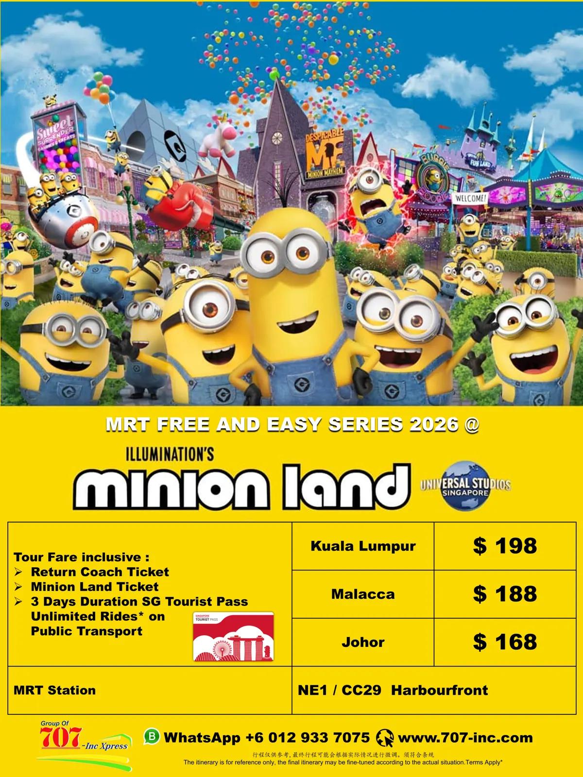 MRT Free & Easy Series 2026 @ Minion Land