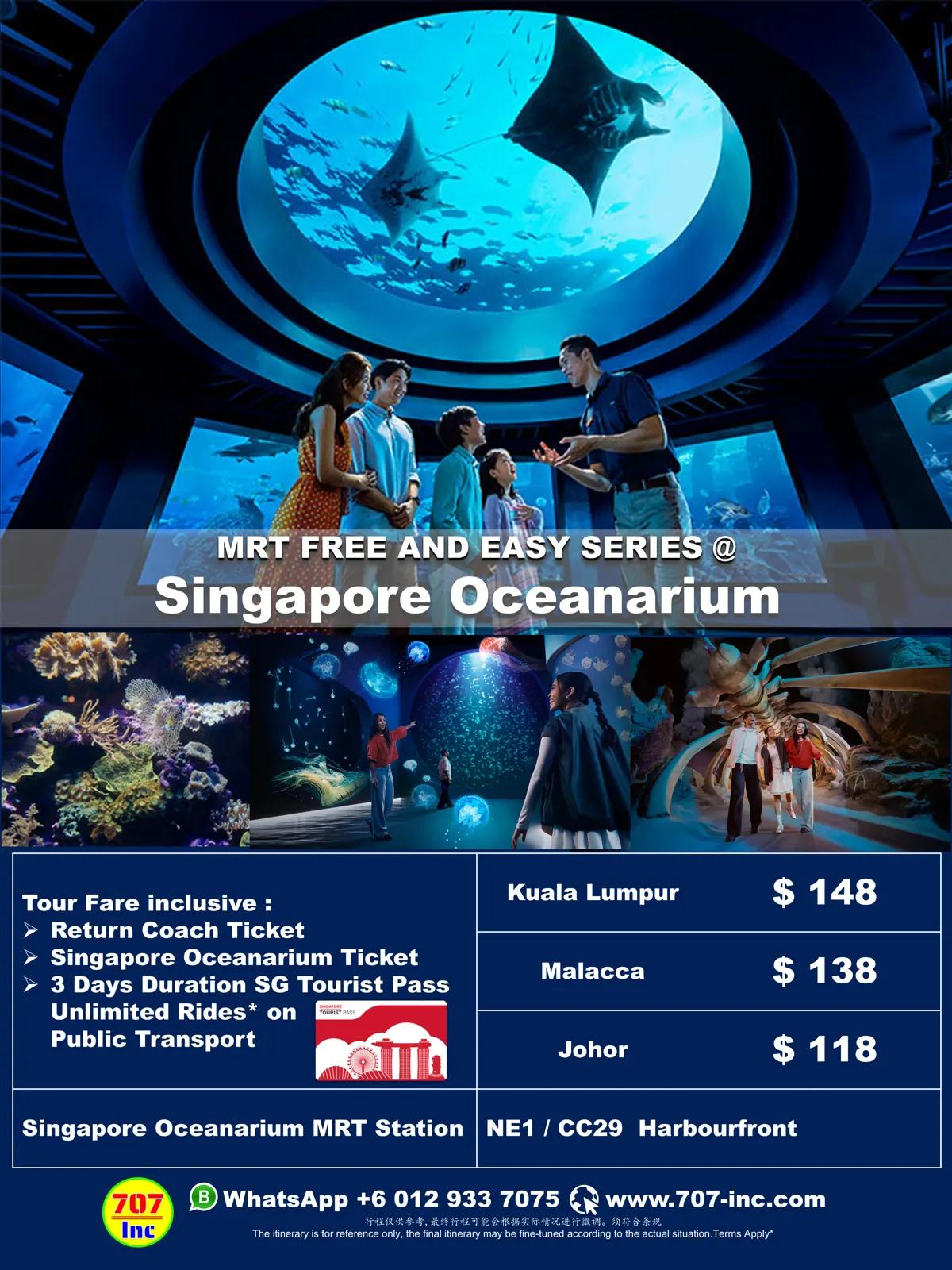 MRT Free & Easy Series 2026 @ Singapore Oceanarium