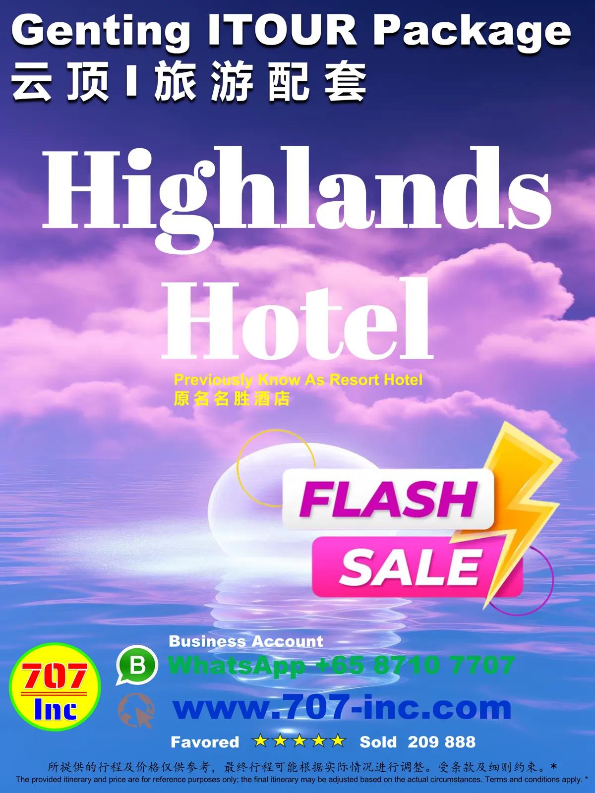 Genting iTour Package — Highlands Hotel
