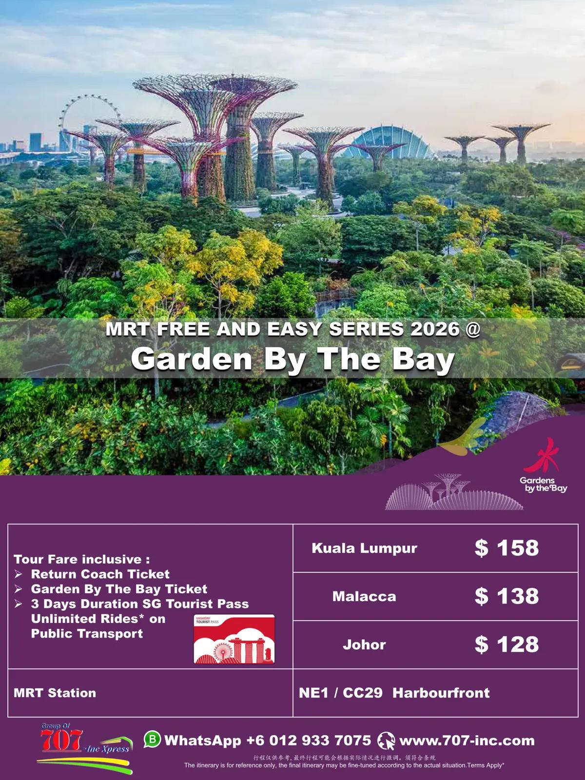 MRT Free & Easy Series 2026 @ Gardens by the Bay