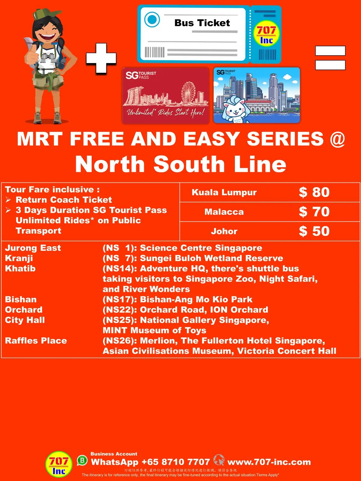 MRT Free & Easy Series 2026 @ North South Line