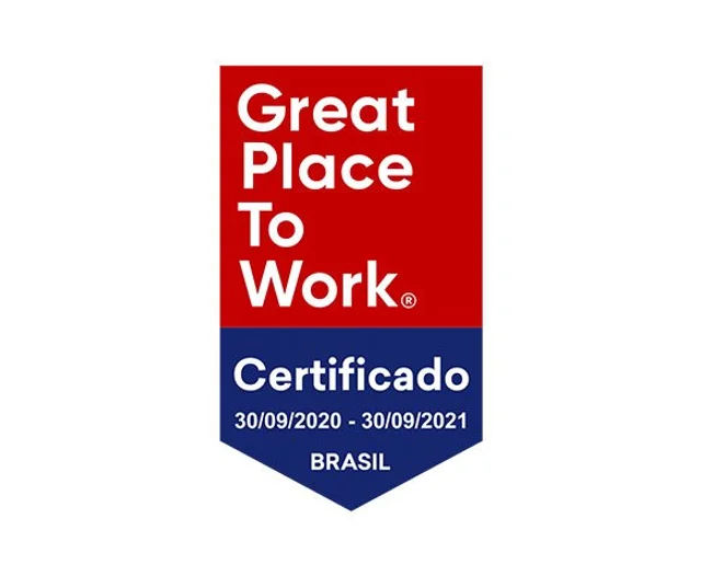 Selo Great Place to Work da Hidrofiltros