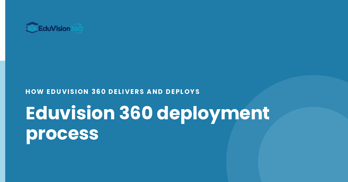 Cover image: Eduvision 360 deployment process