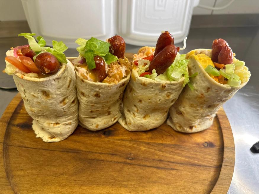 En avsmakningsmeny på Brogrillen. Bilden används med tillstånd av Brogrillen. En avsmakningsmeny på Brogrillen. Bilden används med tillstånd av Brogrillen.