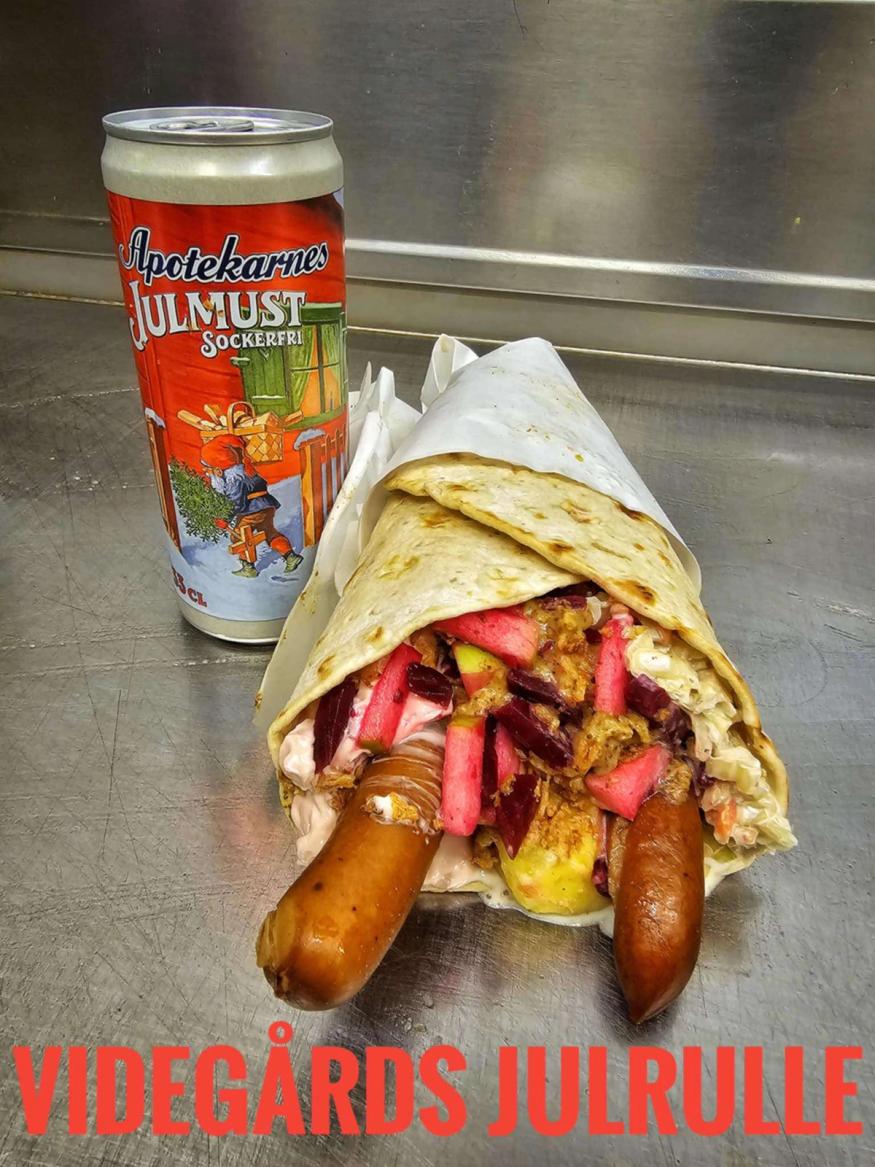 Videgårds Julrulle 2024. Publicerat med tllstånd från Brogrillen. Videgårds Julrulle 2024