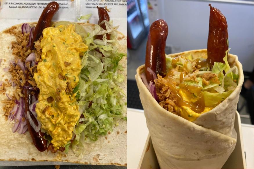 Videgårds saffransrulle. Bilden publiceras med tillstånd av Brogrillen Videgårds saffransrulle. Bilden publiceras med tillstånd av Brogrillen