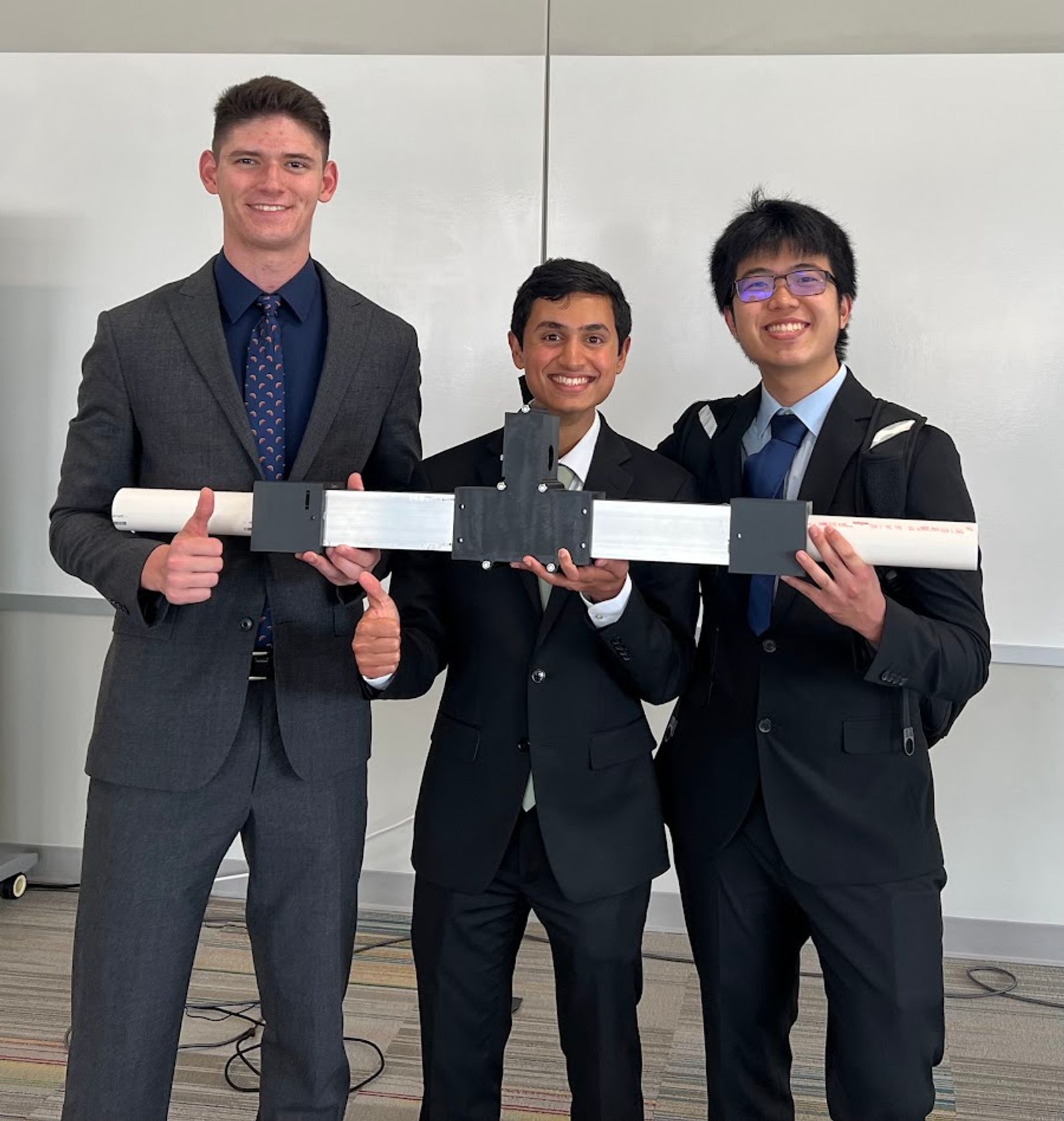 The C-LARS team at their final presentation