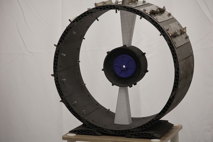 NASA Rock & Roll Challenge wheel assembly