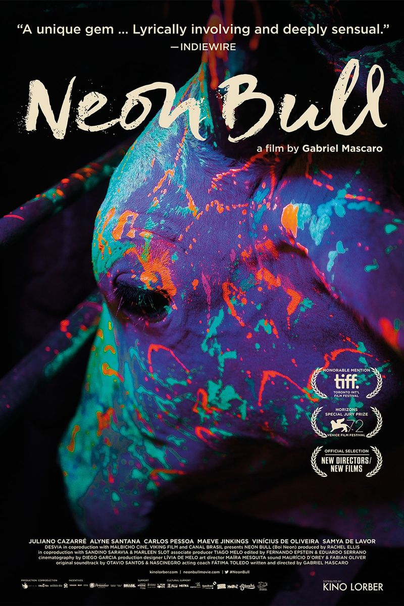 Neon Bull poster