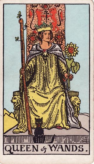 Queen of Wands Tarot Card Meanings 