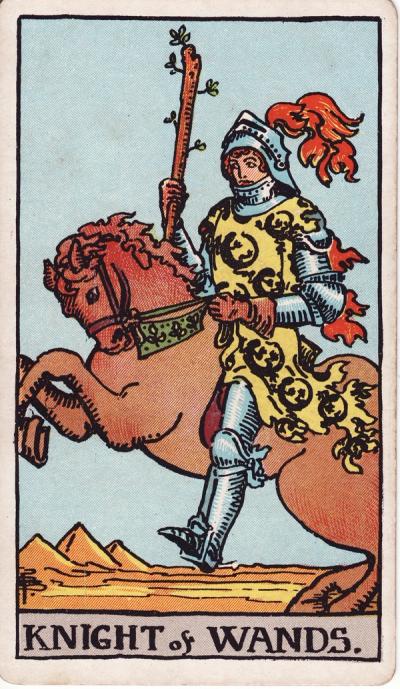 Knight of Wands Tarot Card Meanings - 12