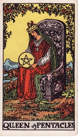 Queen of Pentacles Tarot Card Meanings