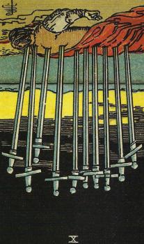 Reversed Ten of Swords Tarot Card Meaning: Ultimate Guide