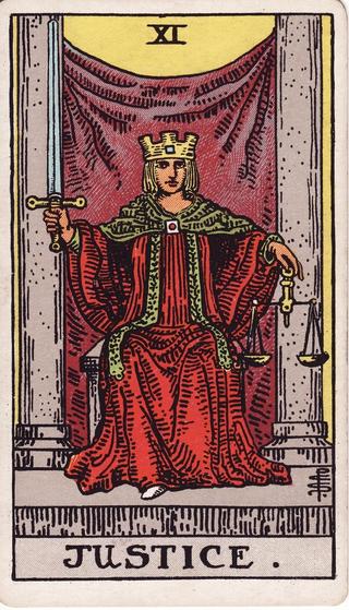 Justice Tarot Card Meaning