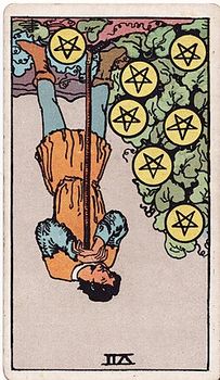 Reversed Seven of Pentacles Tarot Card Meaning: Ultimate Guide