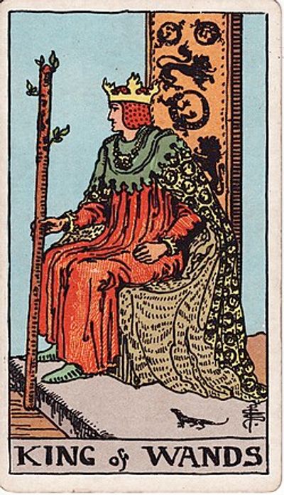 King of Wands Tarot Card Meanings - 14