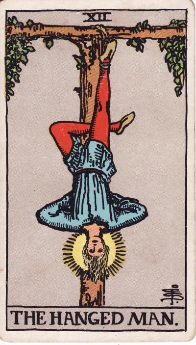 The Hanged Man Tarot Card Meaning – Surrender, Vision & Sacred Stillness