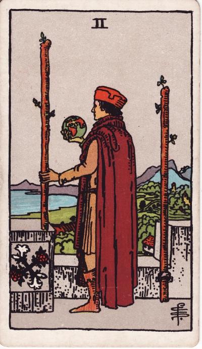 Two of Wands Tarot Card Meanings - 2