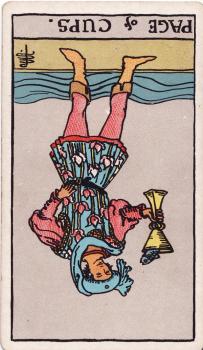 Reversed Page of Cups Tarot Card Meaning: Ultimate Guide